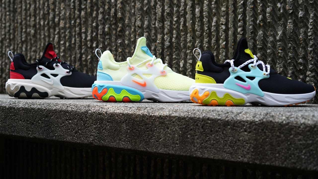 All white shop presto react