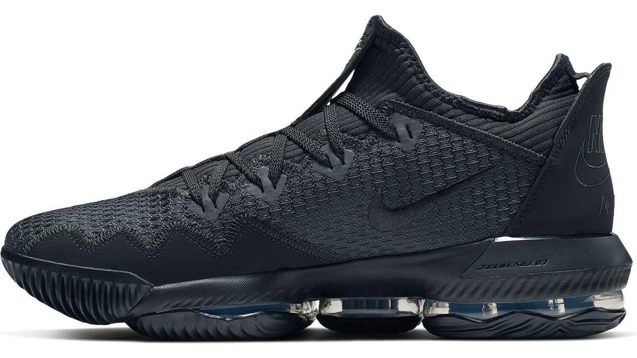 Sneaker Release Nike Lebron 16 Low Black Men s Basketball Shoes