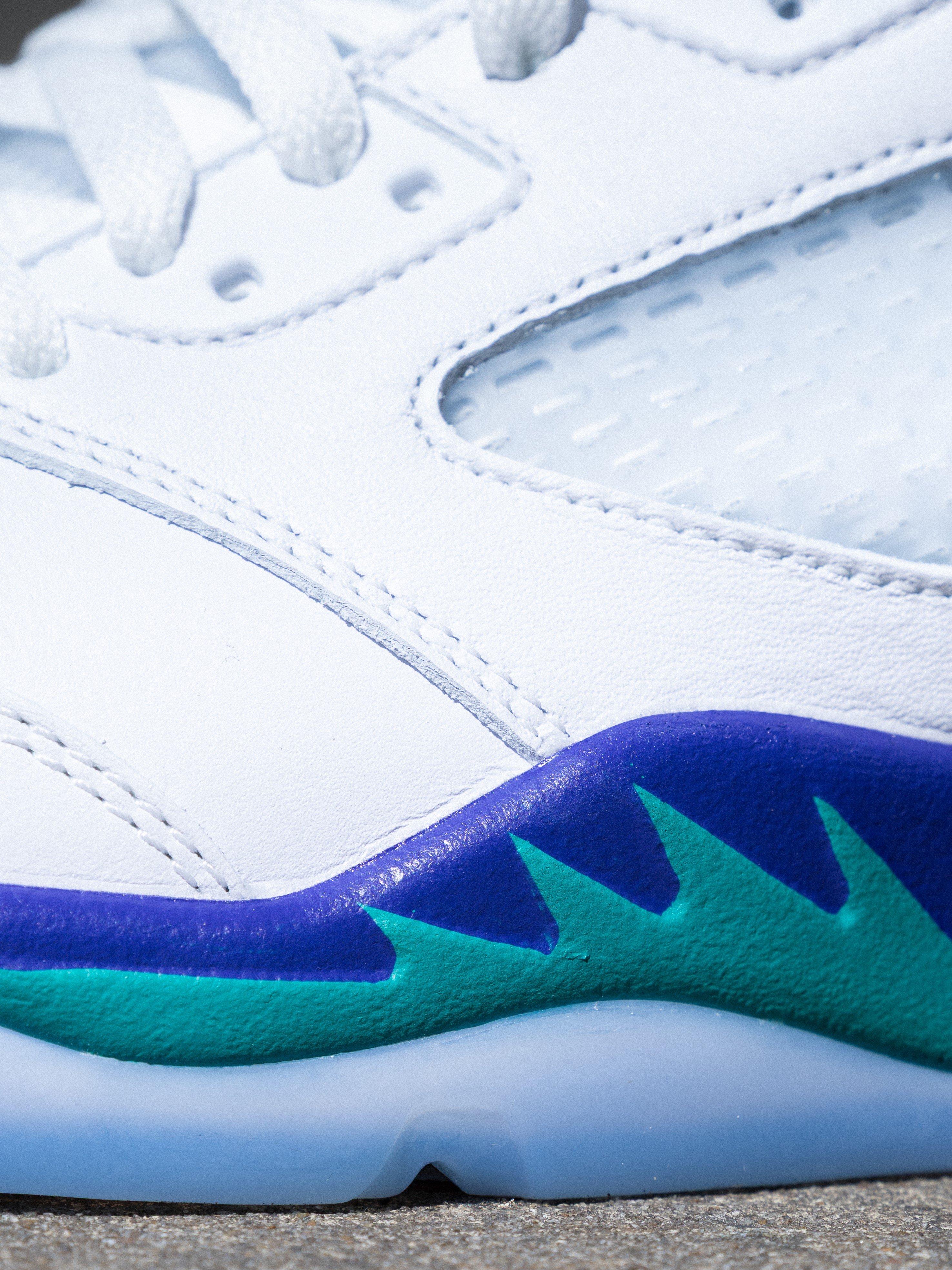 Air Jordan 5 Retro "Grape" Shoe Detail