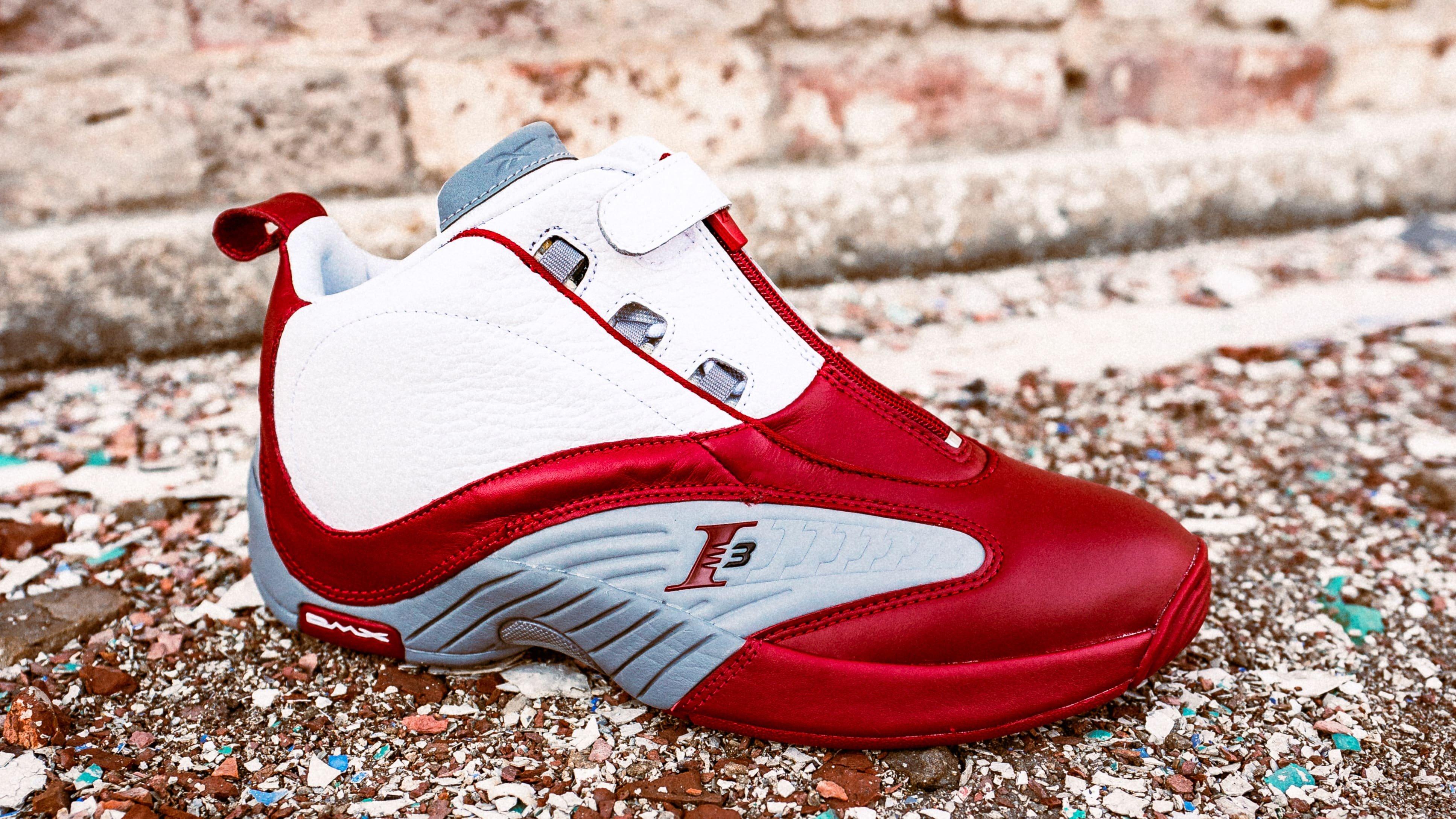 Rejse areal Match Sneakers Release – Reebok Answer IV “Flash Red/White/Solid Grey” Men's  Shoe, Out 4/15