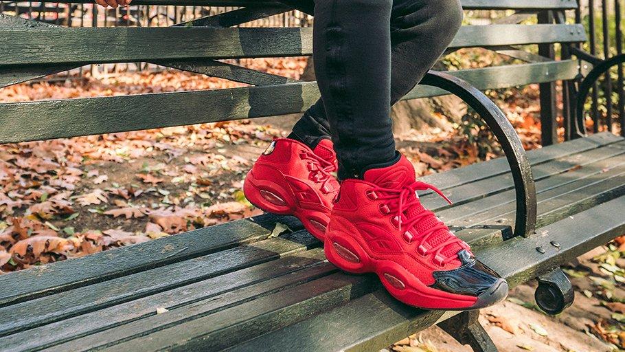 Release – Reebok Question Mid Over Hype&#8221; &#8220; Black/Scarlet&#8221;