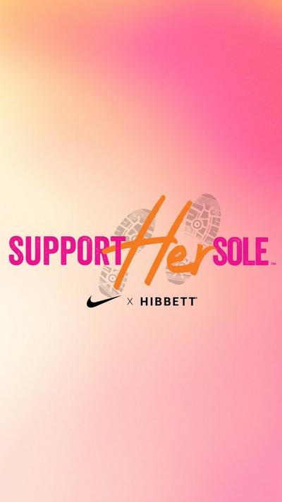 Nike x Hibbett Support Her Sole Lockup
