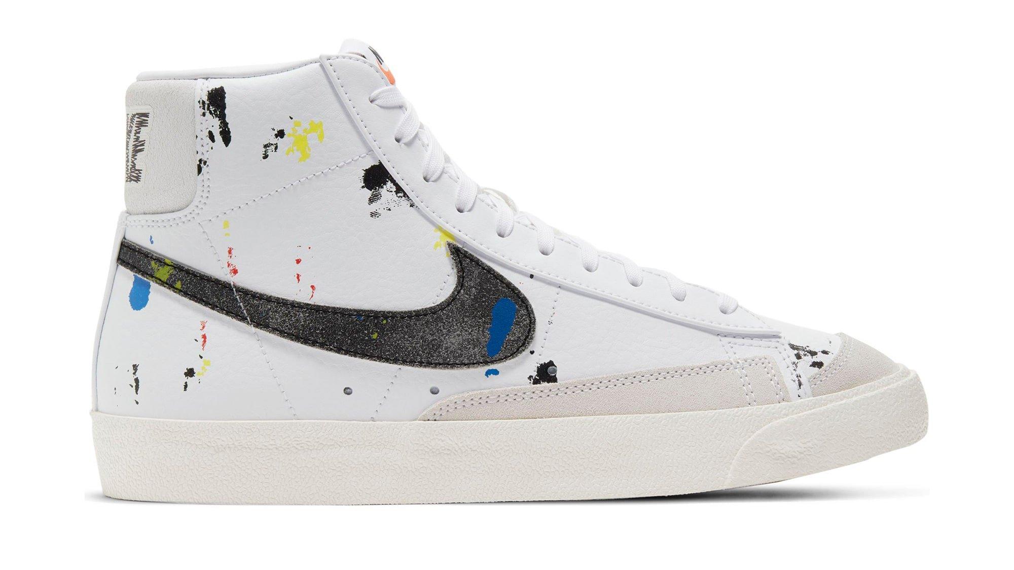 Sneakers Release- Nike Blazer Mid &#8217;77 &#8220;White/Black/Sail&#8221; Drops in Full Family Sizes June 3