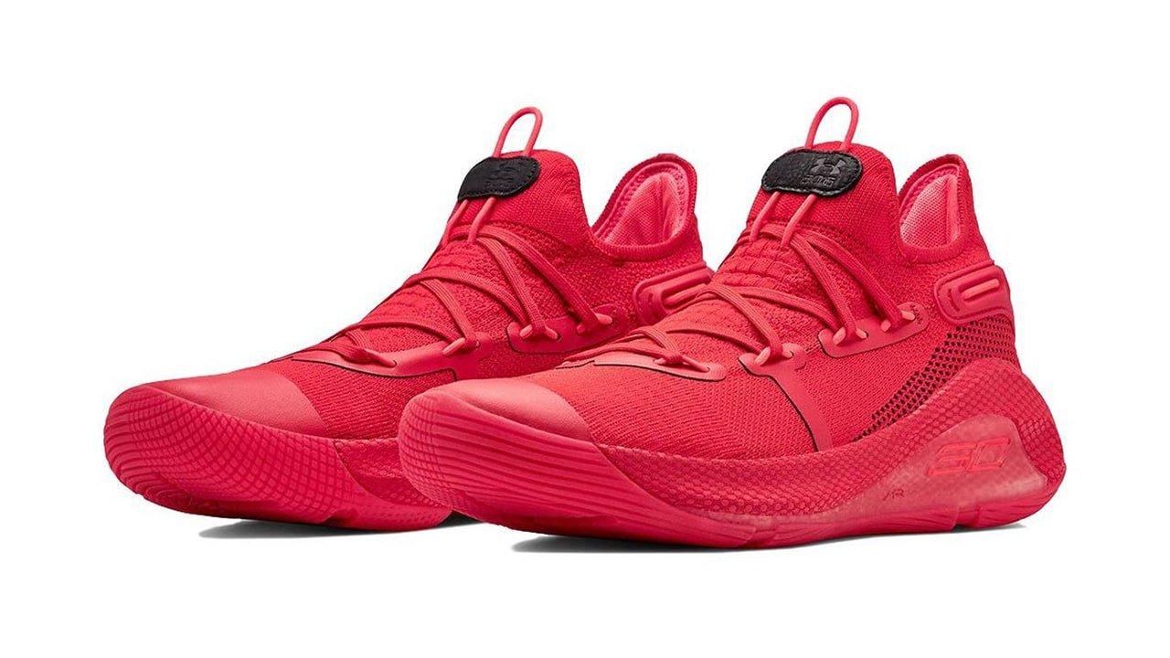 Under armour curry on sale 6 women red