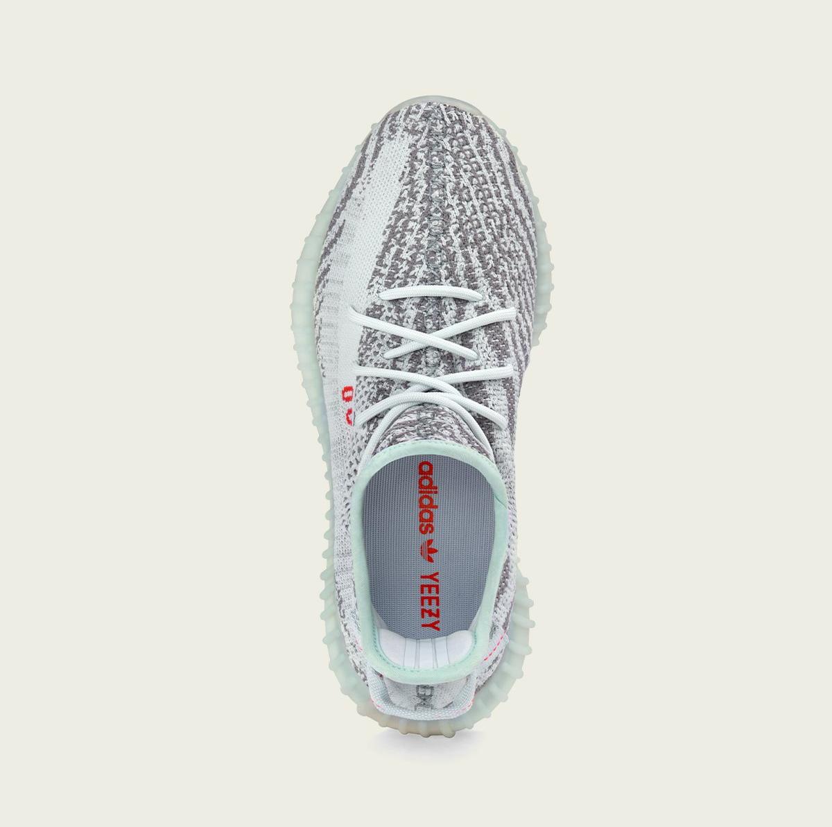 Blue tint yeezy boost 350 deals v2
