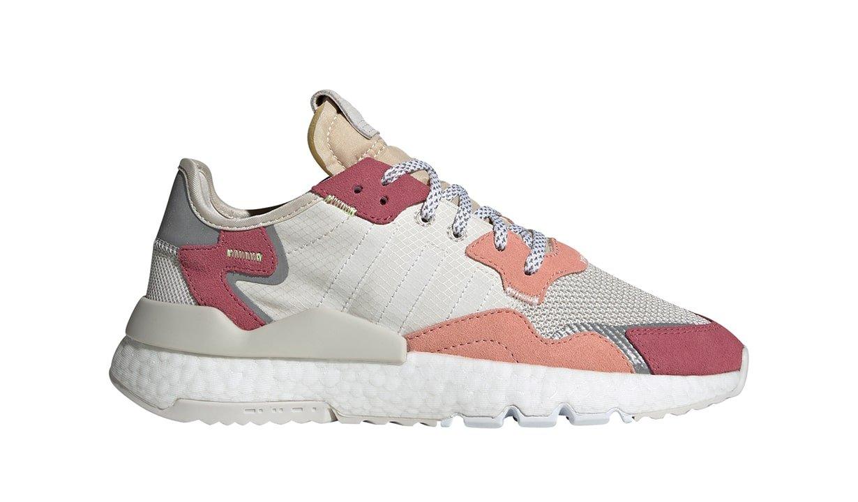 Sneakers Release- adidas Nite Jogger “Pink/White” Women&#8217;s Shoe