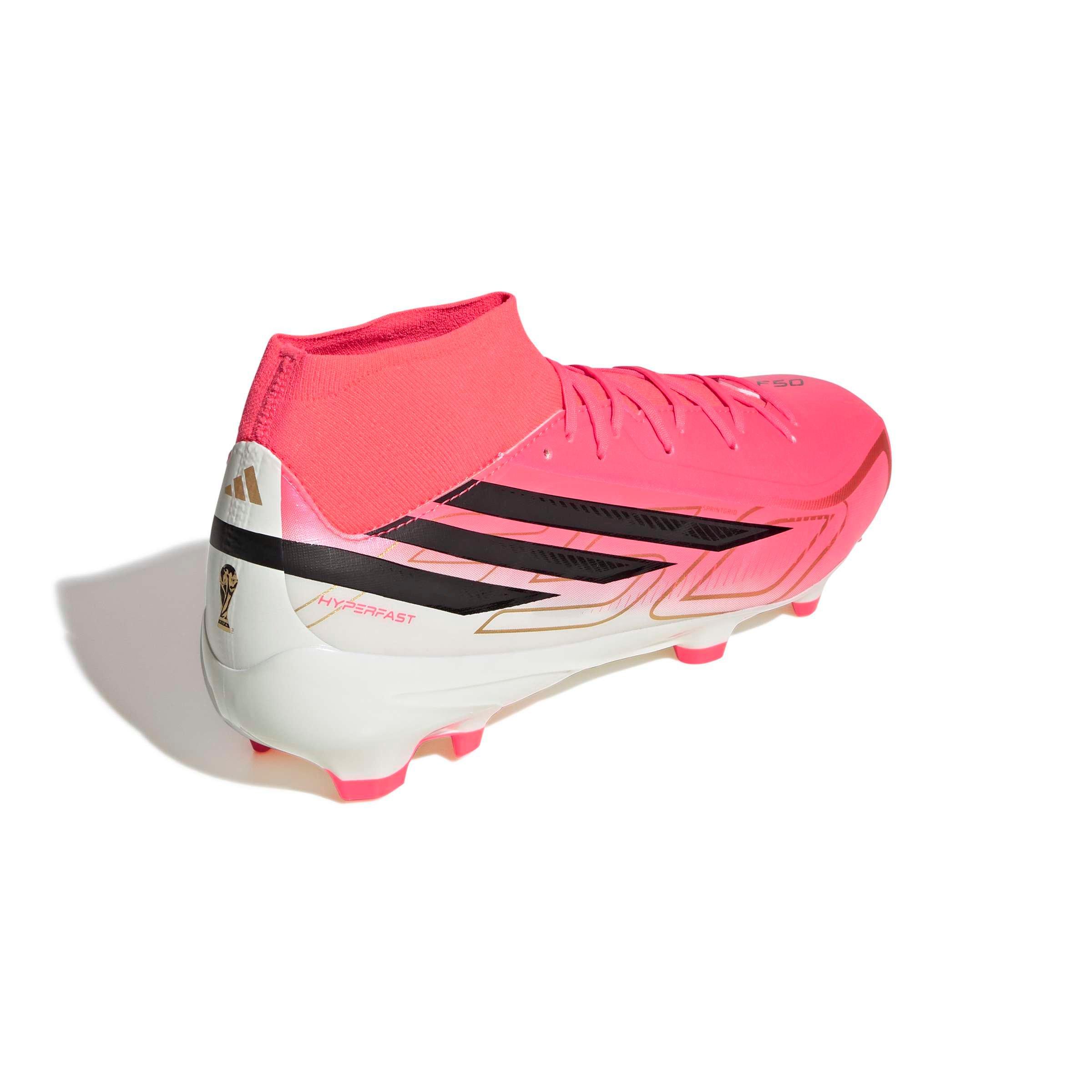adidas F50 HyperFast League Mid FG "World Cup" heel detail