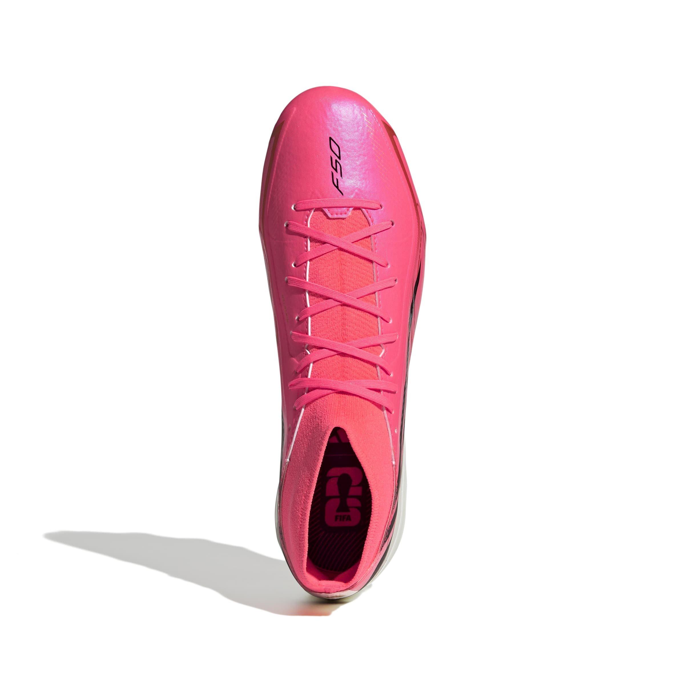 adidas F50 HyperFast League Mid FG "World Cup" lace detail