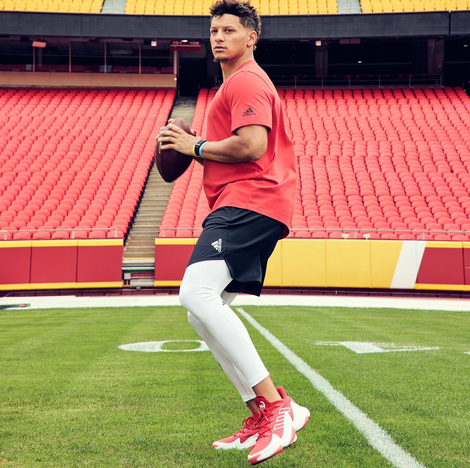 Patrick Mahomes Wore Fresh Adidas Sneakers to Preseason Game