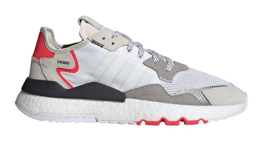 hjemme Ambitiøs Kanin Sneakers Release &#8211; adidas Nite Jogger “White/Red” Women&#8217;s and  Kid&#8217;s Shoe
