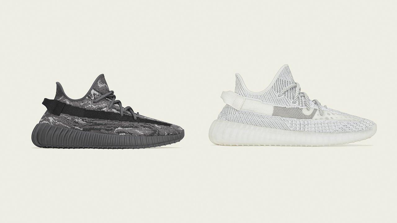 adidas Yeezy Boost  V2 "Static" & "MX Dark Salt"