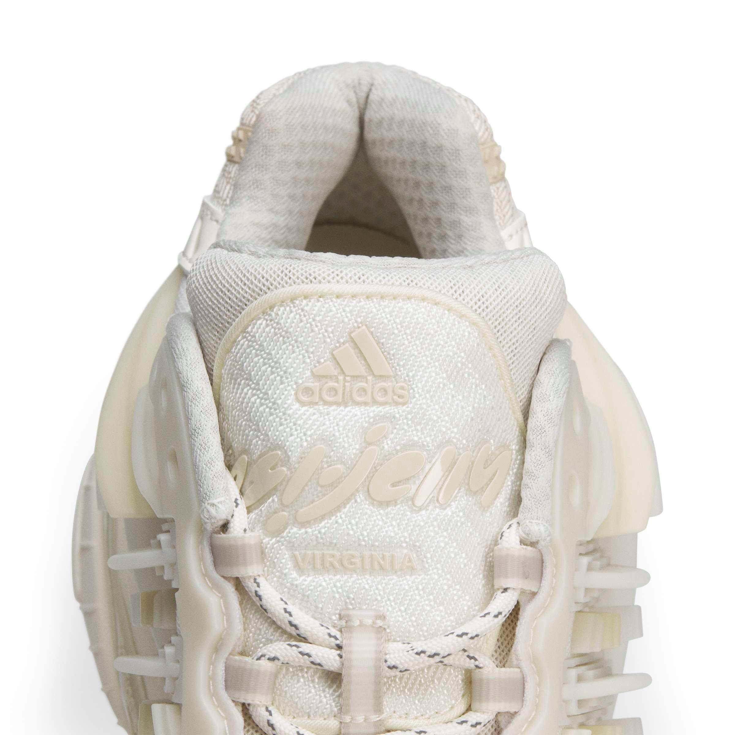 adidas VIRGINIA Adistar Jellyfish "Triple White" Lacing detail