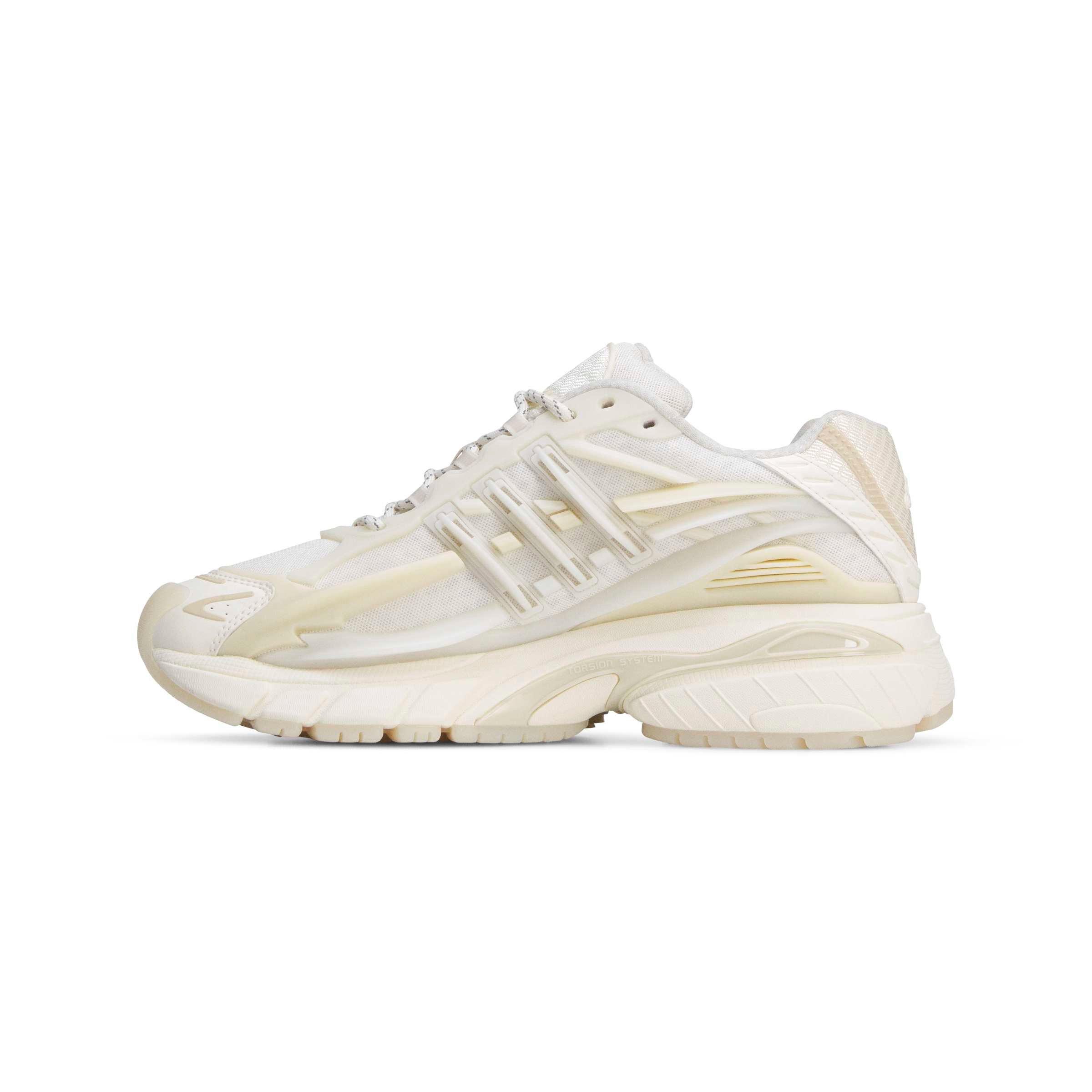 adidas VIRGINIA Adistar Jellyfish "Triple White" Side of Shoe