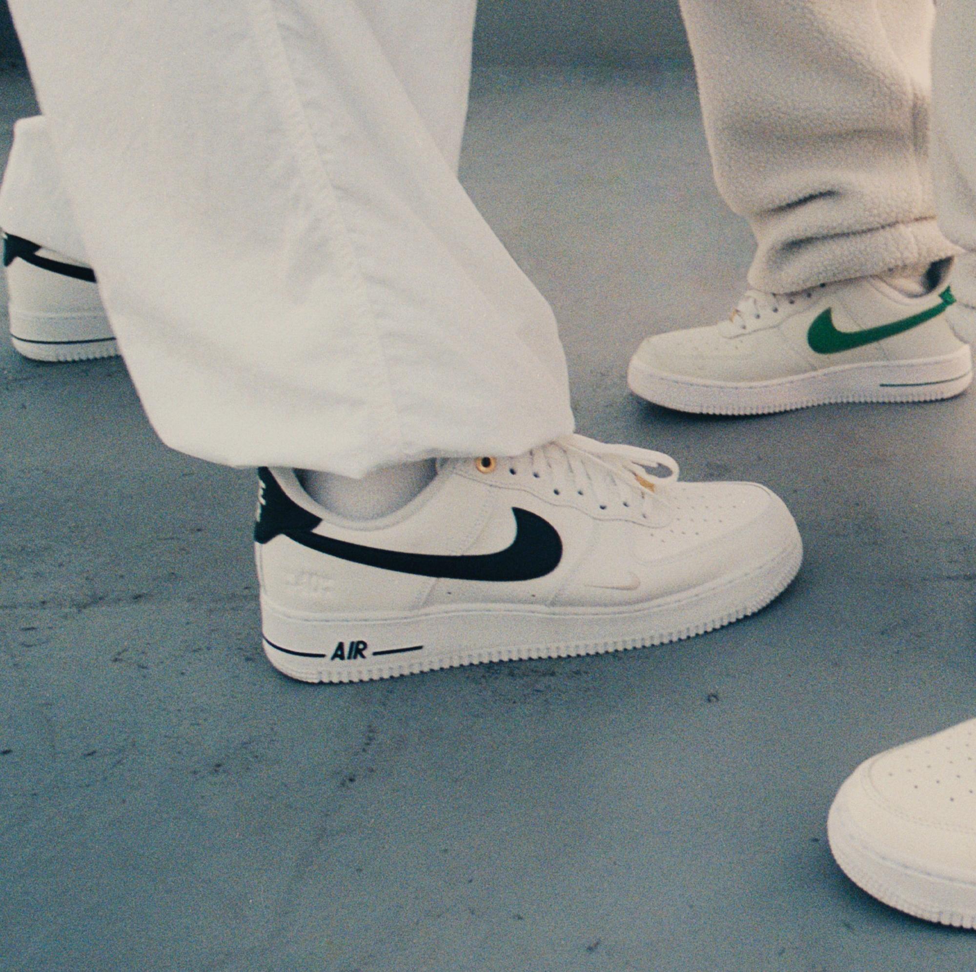 Nike Air Force 1 '07 LV8 White/Black Men's Shoe - Hibbett