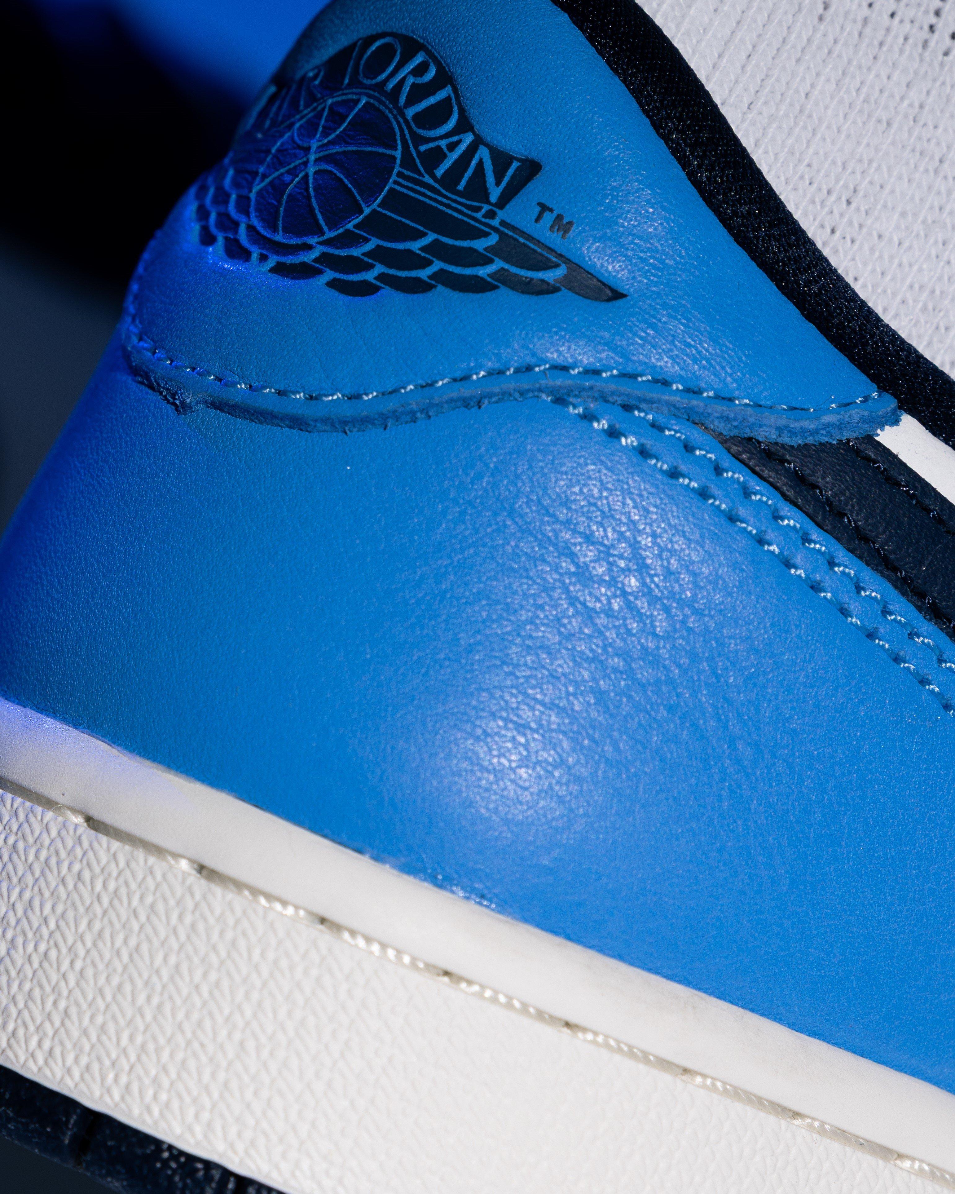 Air Jordan 1 Retro “Obsidian ” Heel Detail