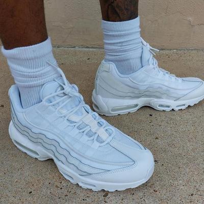 Air Max 95 Chunky White Sneakers