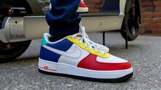 Nike Air Force 1 '07 Low LV8 Americana White/University Red/Deep Royal  Men's Shoe - Hibbett