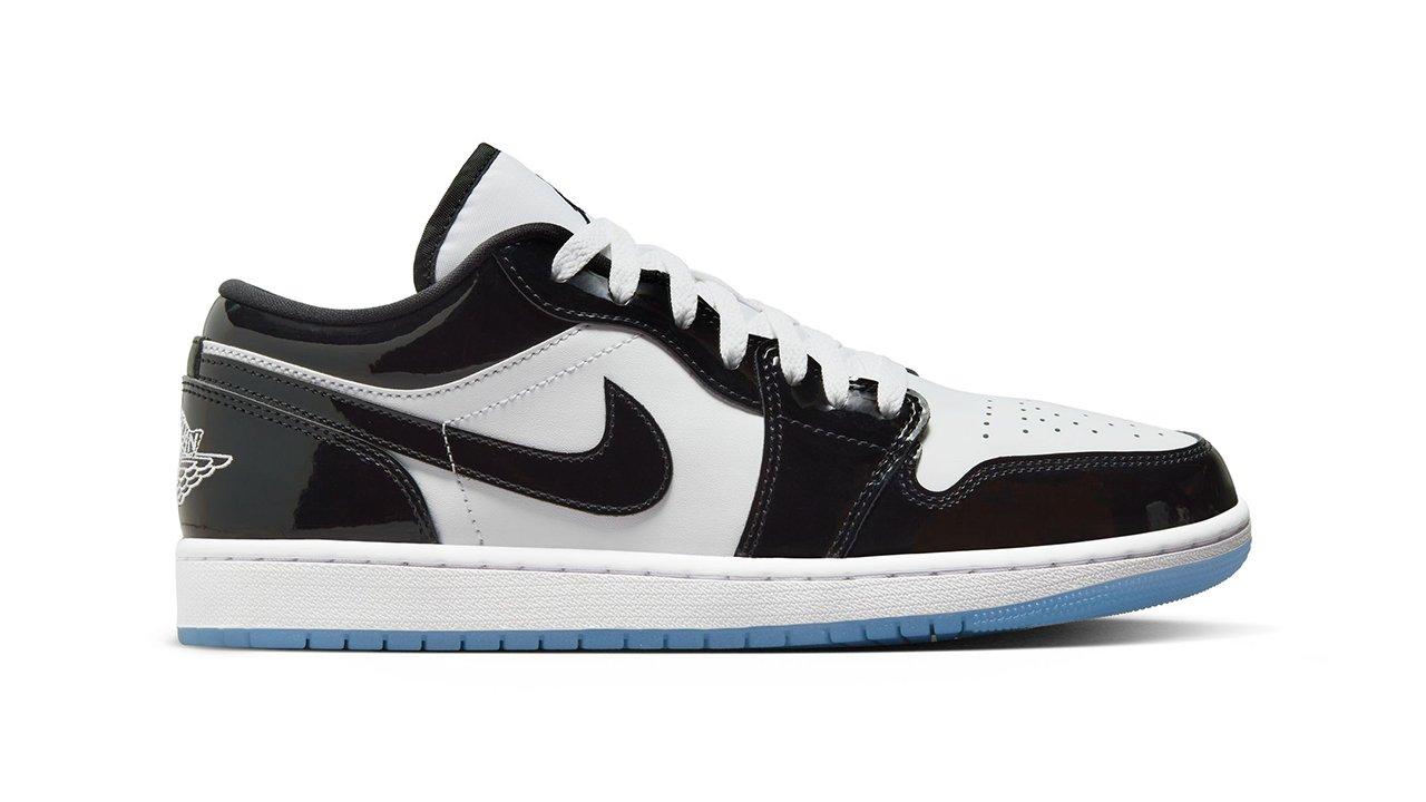 Sneakers Release Jordan 1 Low SE White Black Men s Grade School Kids Shoe Launching 2 10