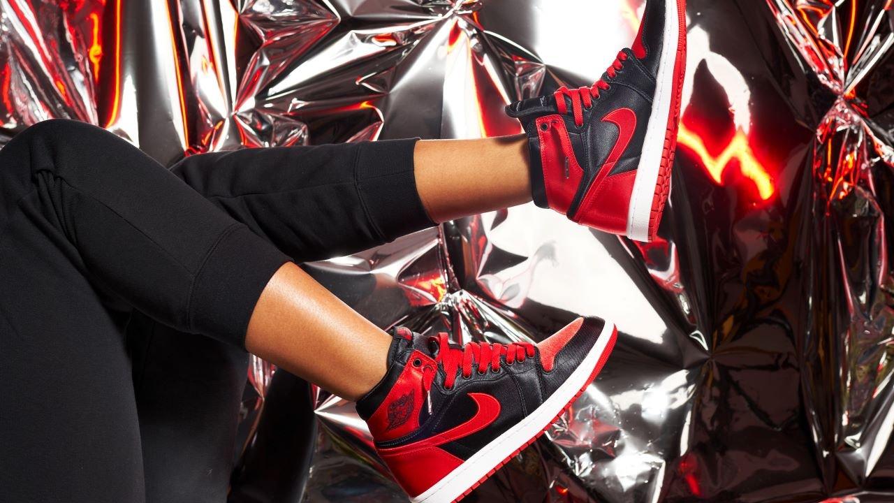 First Look: Air Jordan 1 Retro High OG Satin Bred