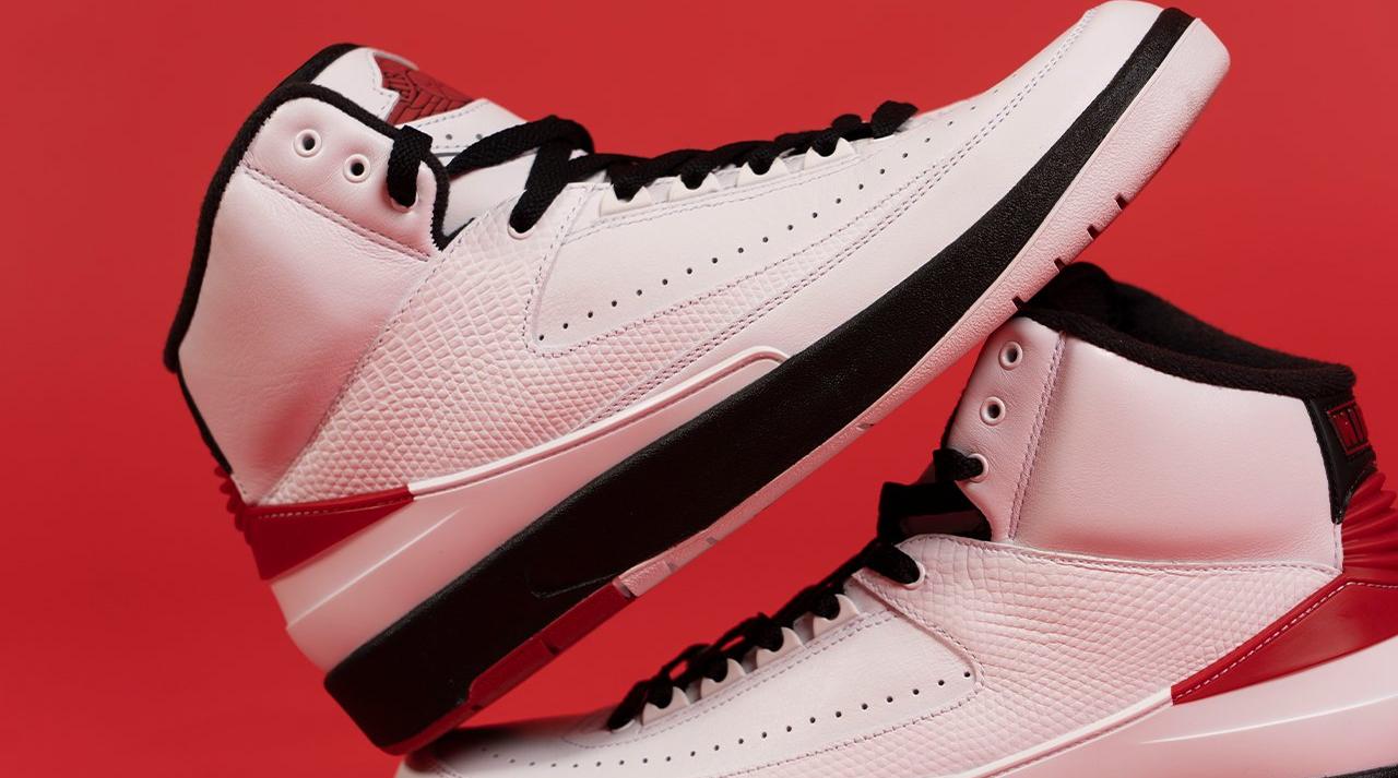Jordan 2 Retro "White/Varsity Red/Black" Men's, Women's & Kids' Shoe Dropping 12/30 stacked
