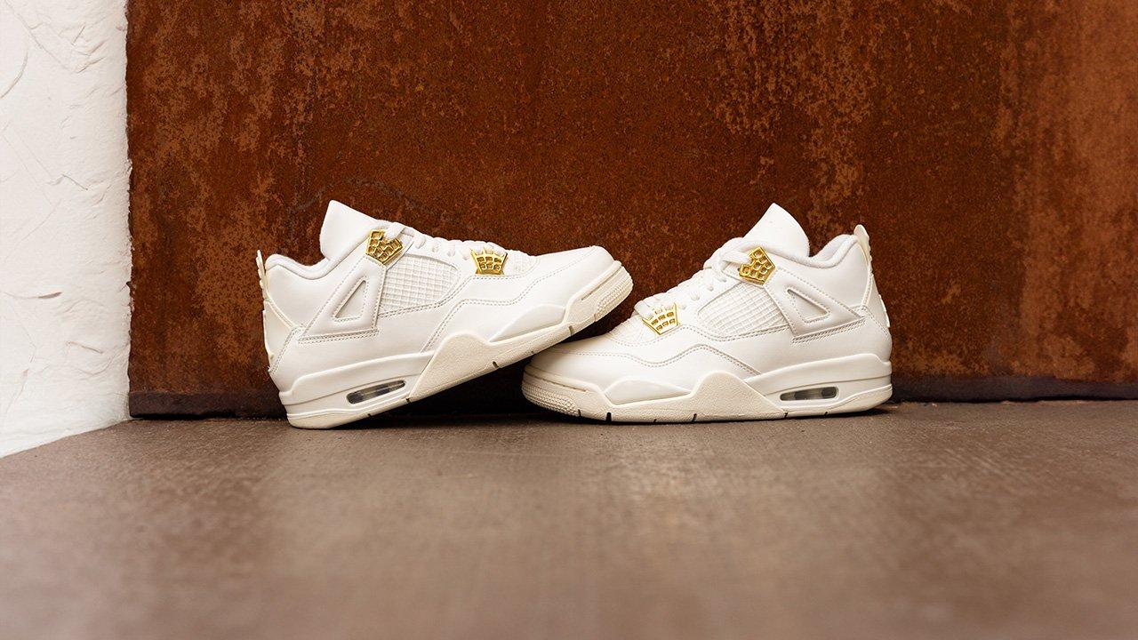 Jordan 4 retro outlet gold