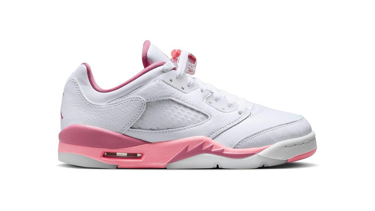 Jordan 5 Retro Low Fundamental Grade School Preschool and Toddler Girls Shoe Launching 4 4