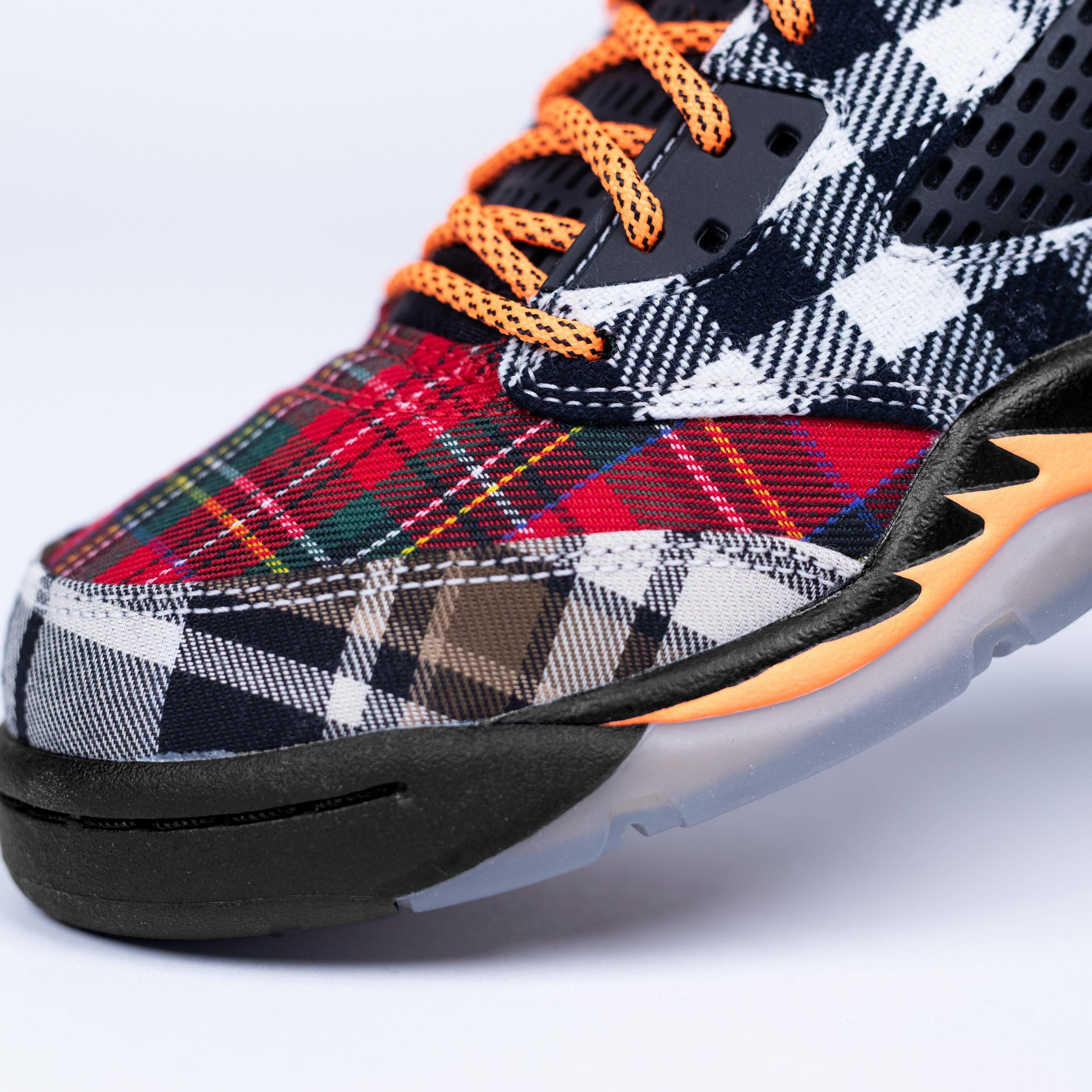 Air Jordan 5 Retro KSA "Plaid" Toe Box