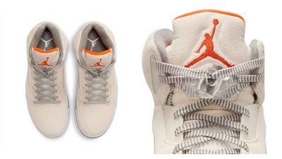 Jordan 5 Retro Craft Toe and Tongue tag