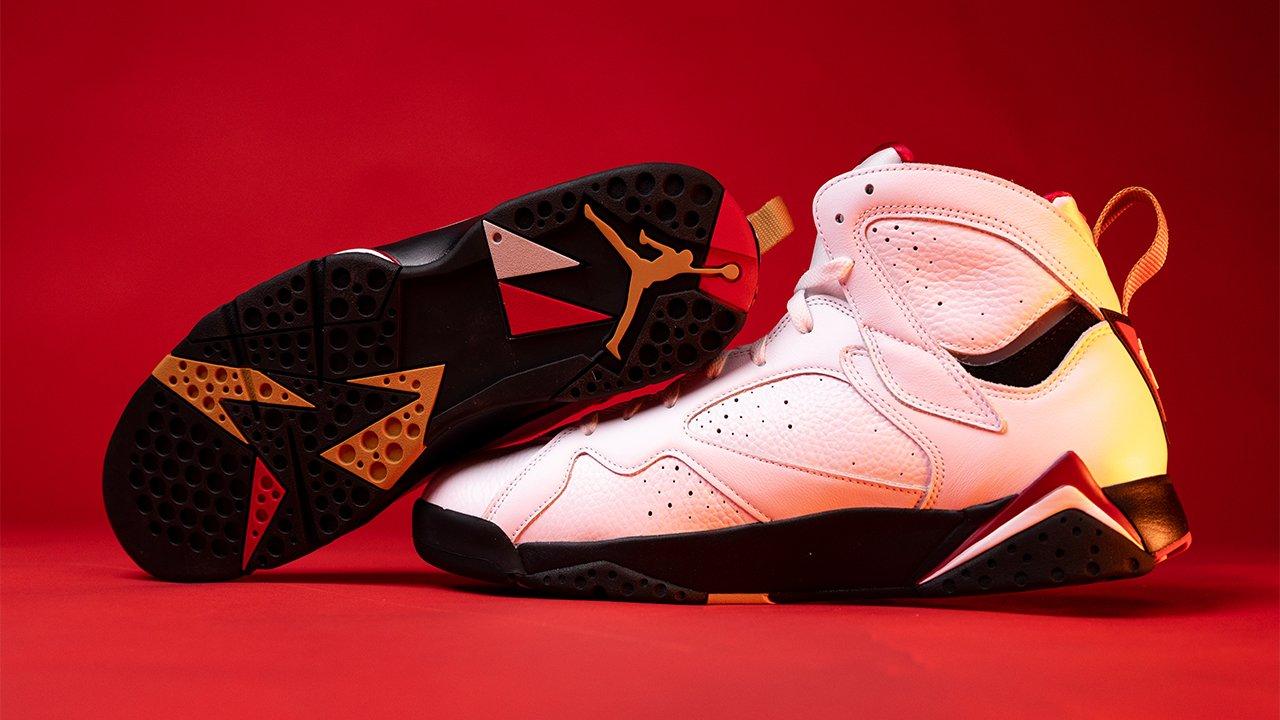 Sneakers Release Jordan 7 Retro Cardinal 8221