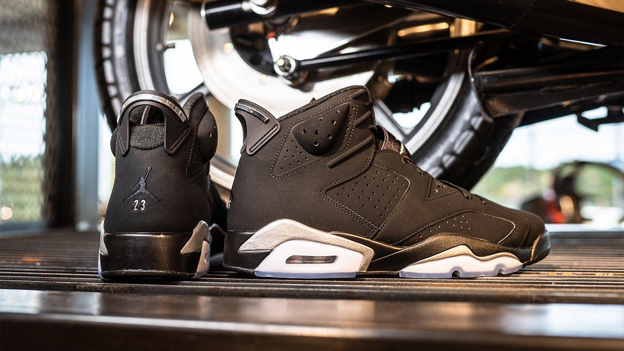 black and brown jordan 6