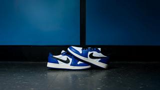 靴 Nike Air Jordan 1 Retro Low \"Game \" Nike Air Jordan 1 AJ1 Retro Low GS Game Royal White Blue