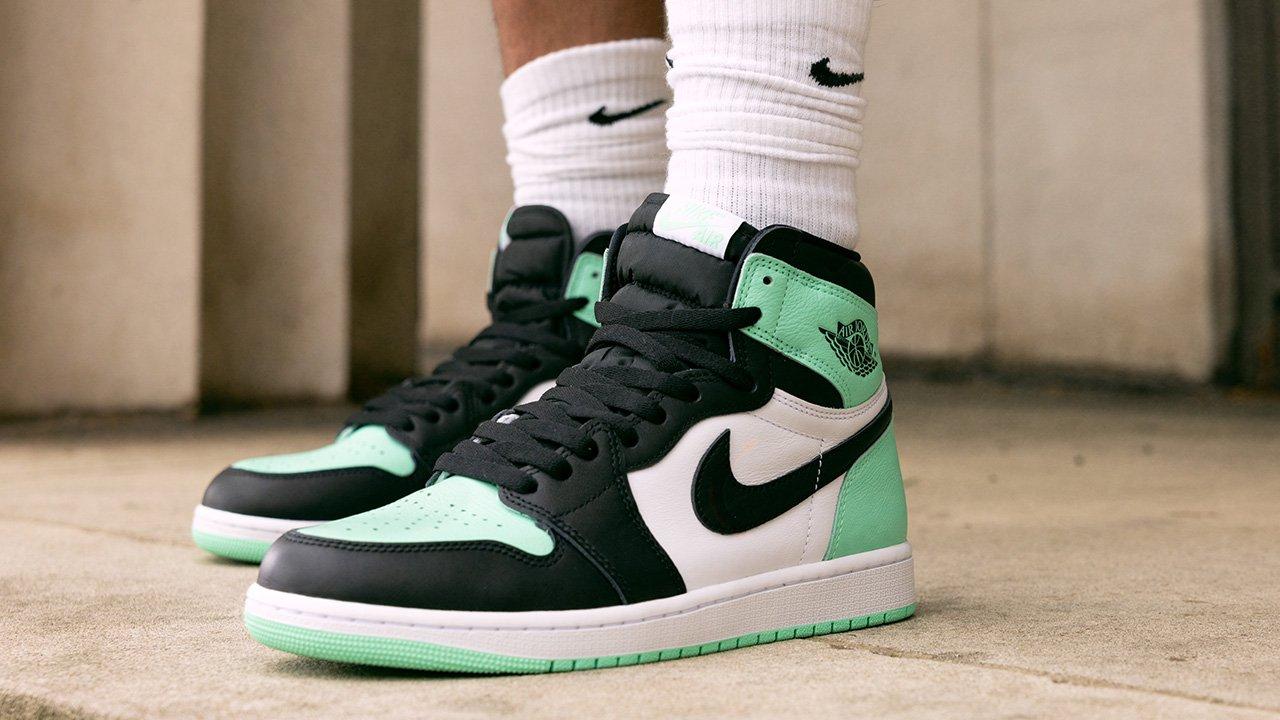 Air jordan 1 high green online