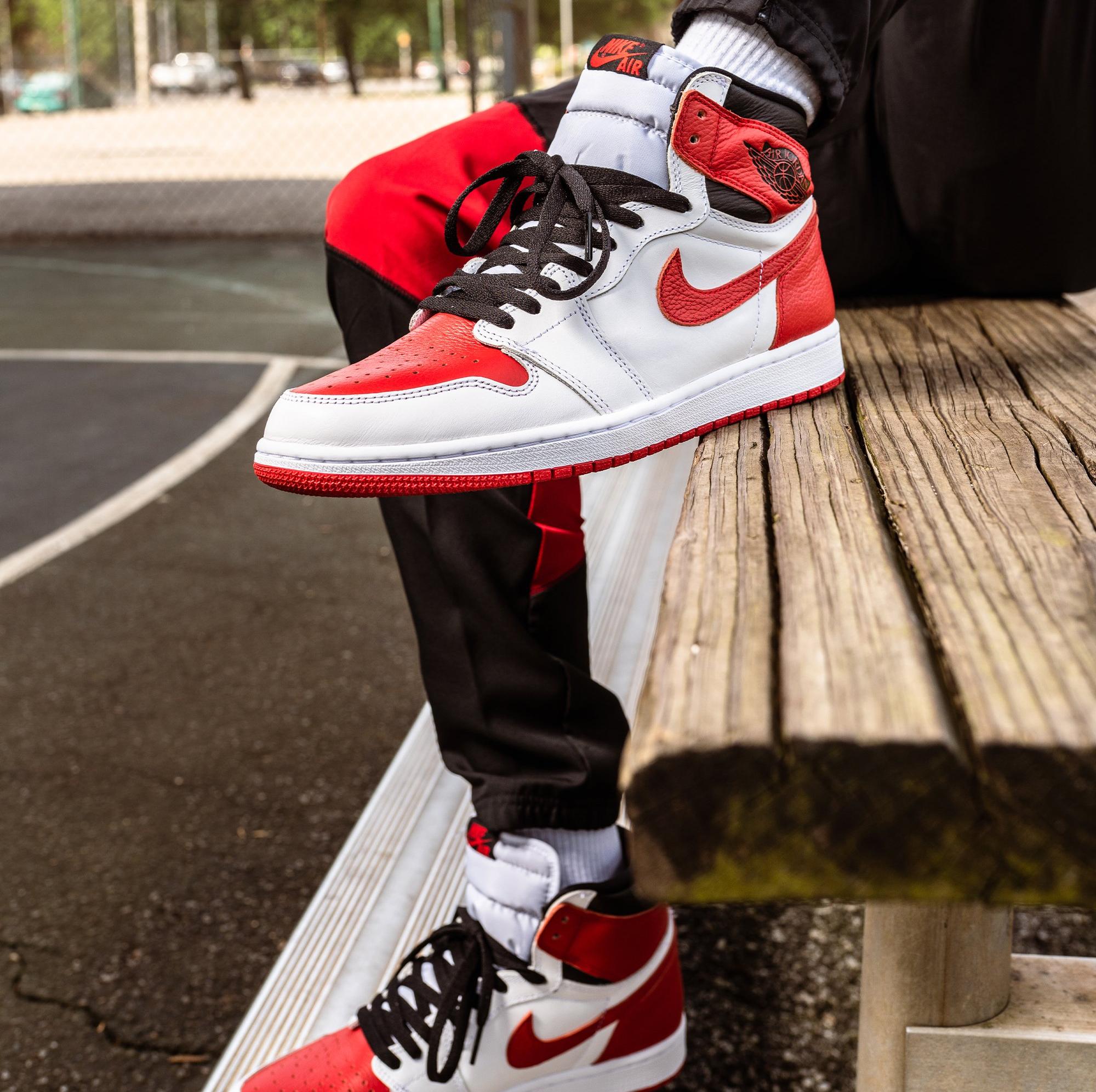 Men White Nike Air Jordan 1 Retro High Og