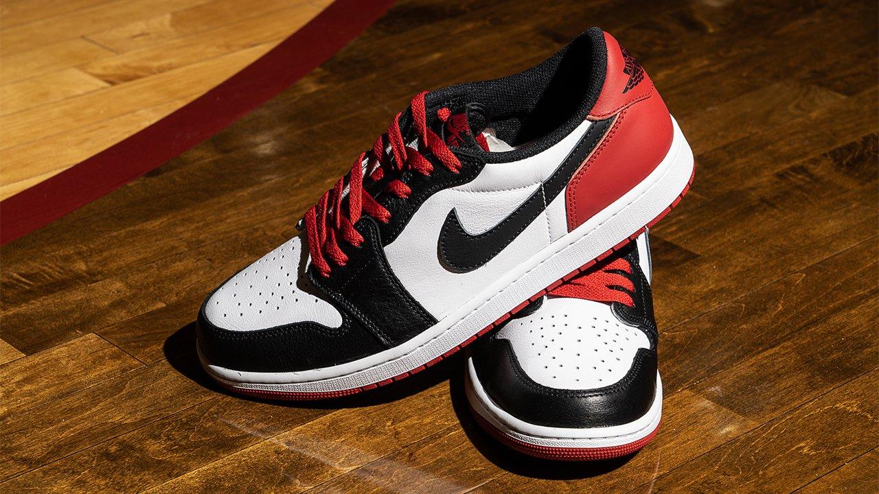 Take Your First Look at the Air Jordan 1 Low OG Black Toe