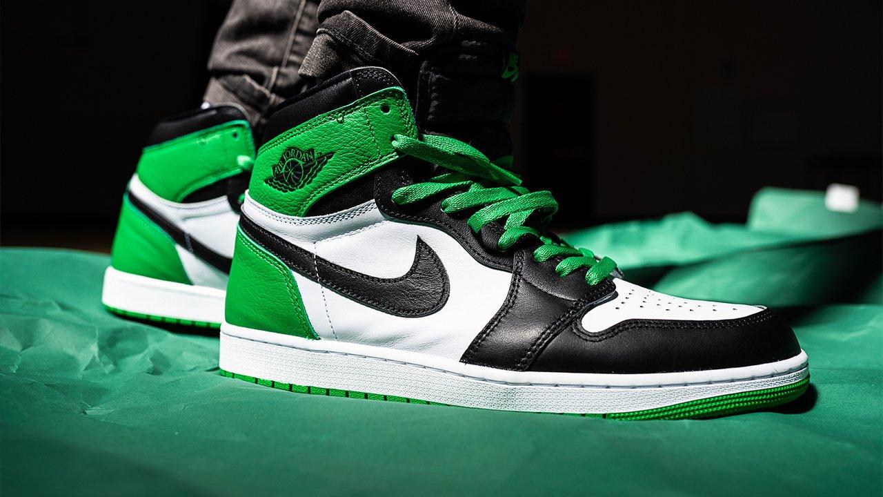 Jordan 1 retro on sale green