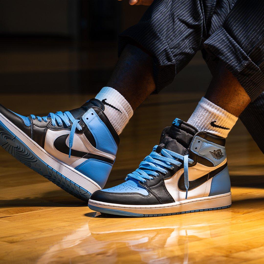 aj1 high university blue unc toe 人気の春夏 - 靴