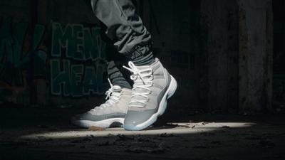 Air Jordan 11 Space Jam vs Air Jordan 11 Cool Grey Comparison - SBD