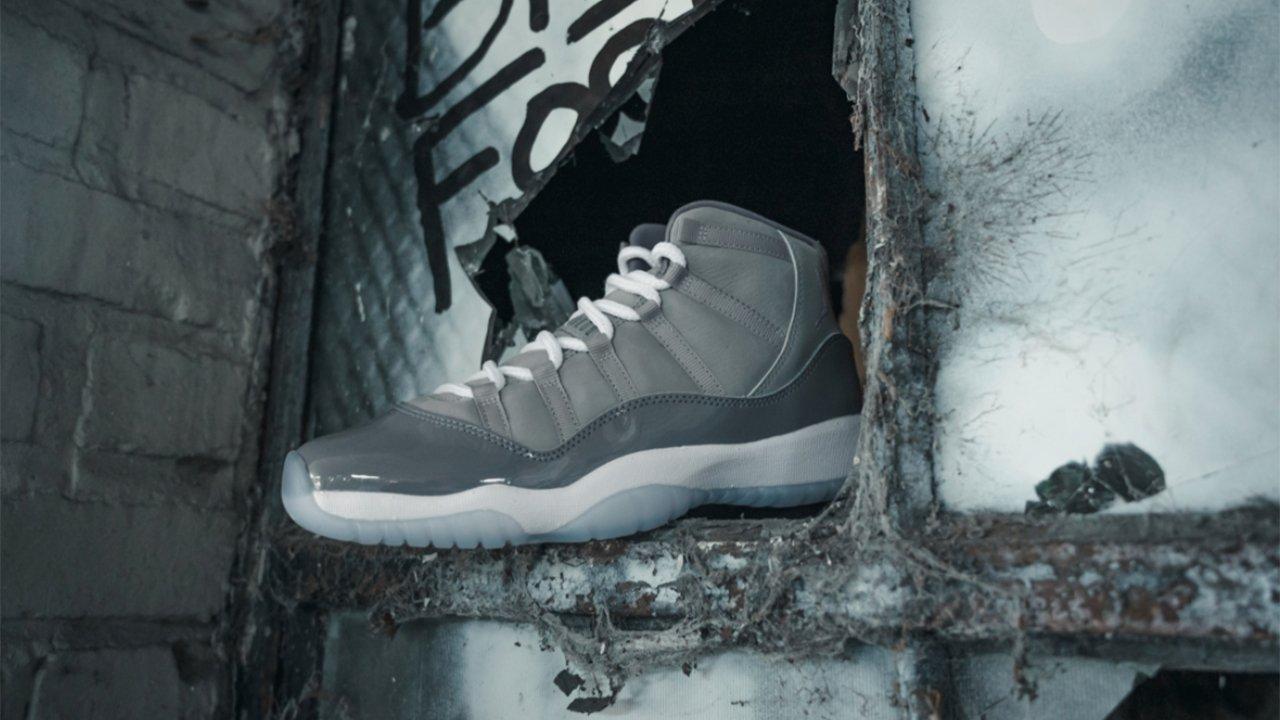 dejligt at møde dig Springboard Utålelig Sneakers Release – Jordan 11 Retro “Cool Grey” Men's & Kids' Shoe Launching  12/11