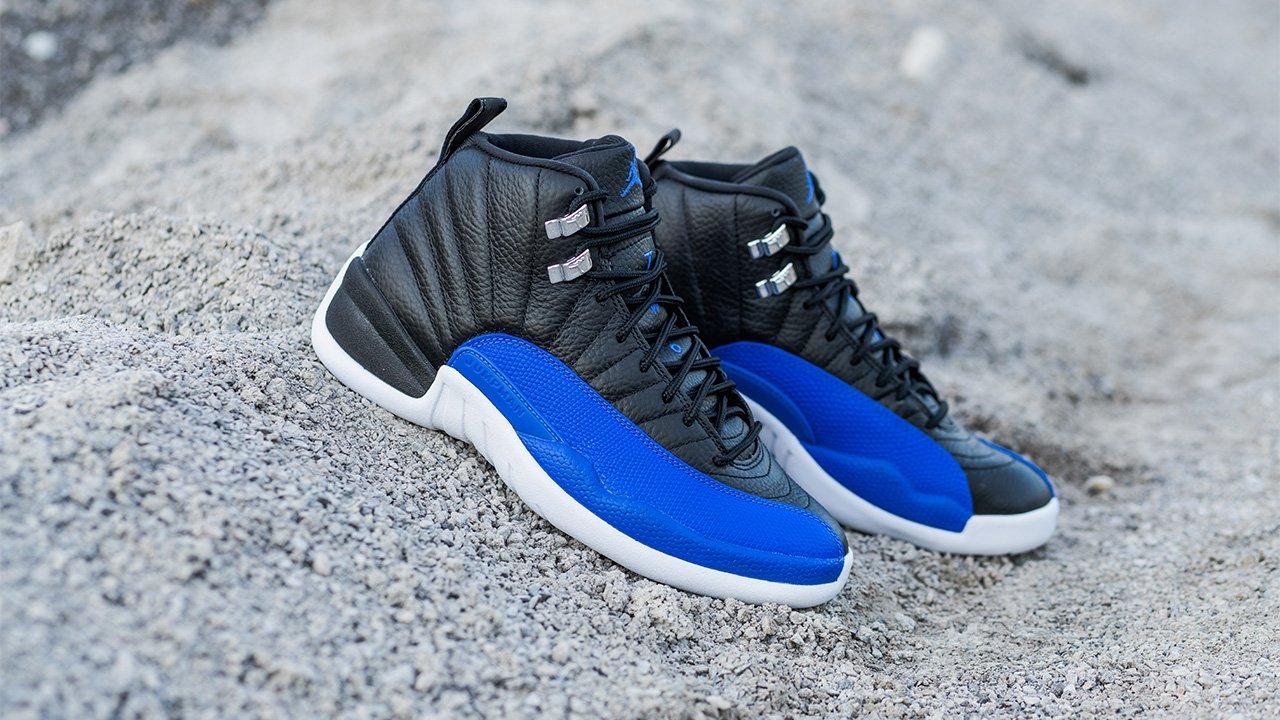 Sneakers Release Jordan 12 Retro Black Hyper Royal