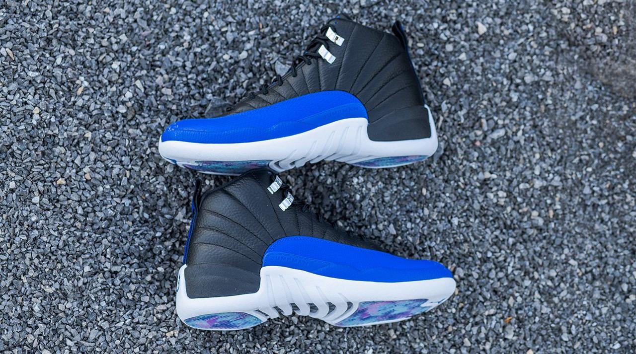 Sneakers Release – Jordan 12 Retro “Black/Hyper Royal/Metallic  Silver”​