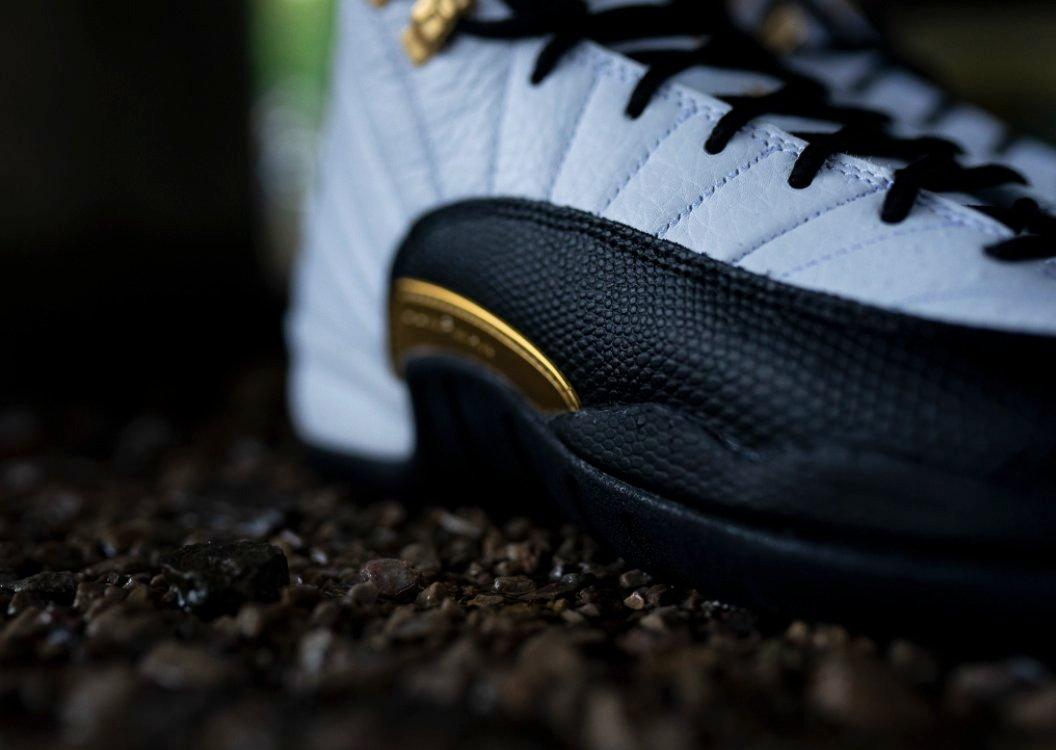 Buy Men's Jordan 12 Retro Royalty White/Metallic Gold-Black