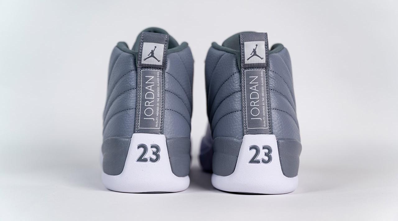 Nike Air Jordan 12 Retro - Stealth/Cool Grey/White • Price »