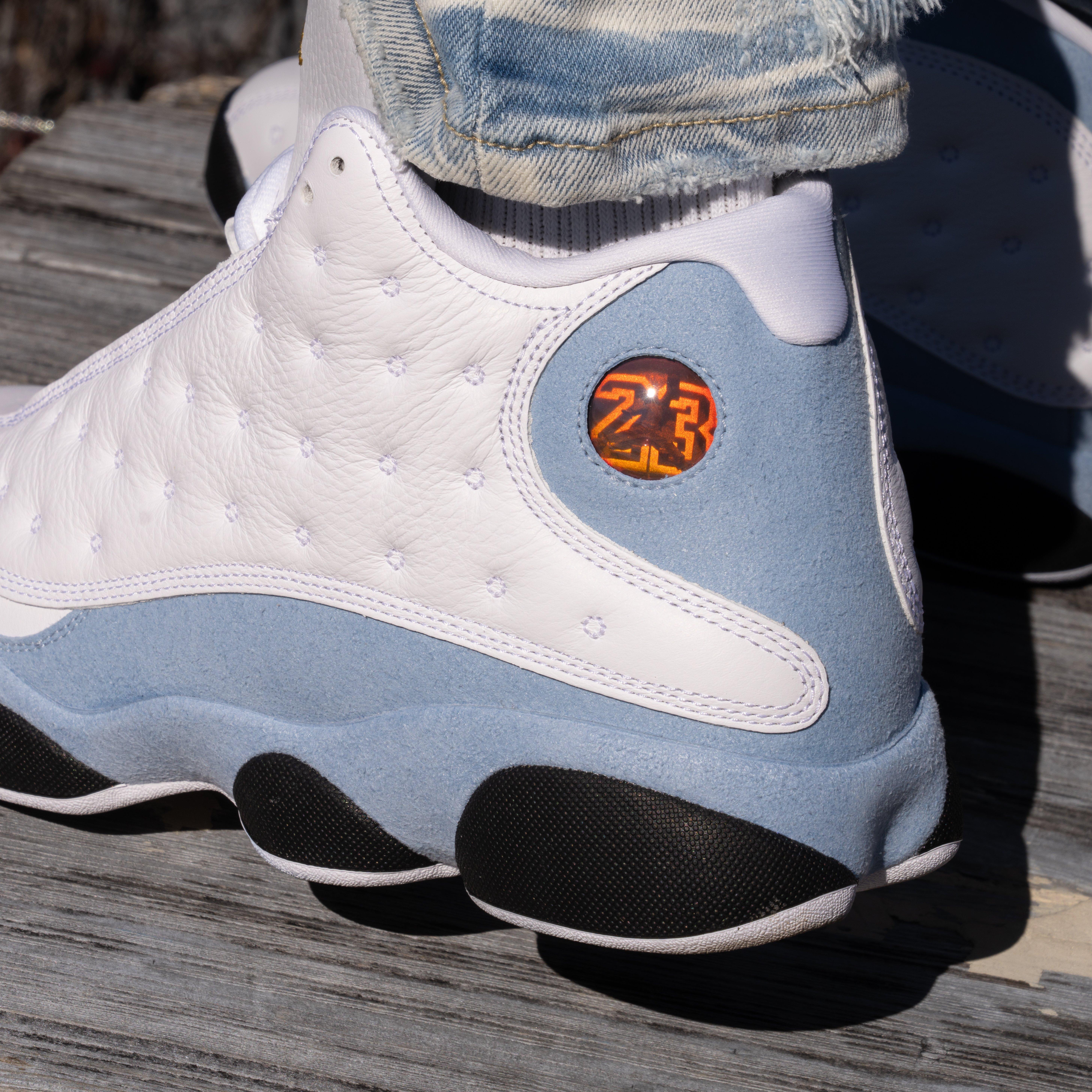 Jordan 13 fashion grey blue