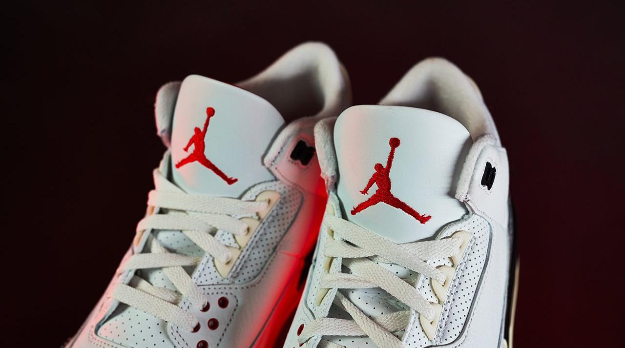 Jordan Retro 3 "Reimagined" Men's & Kids' Shoe Launching 3/11 tongue 
