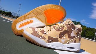 シューズ(男性用) NIKE AIR JORDAN 3 RETRO TEX DESERT CAMO JORDAN | AIR JORDAN 3 RETRO TEX DESERT CAMO { DK DRIFTWOOD