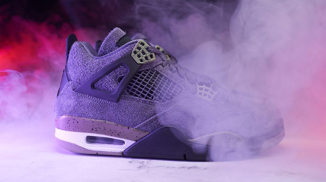 Women's Air Jordan 4 Retro Canyon Purple