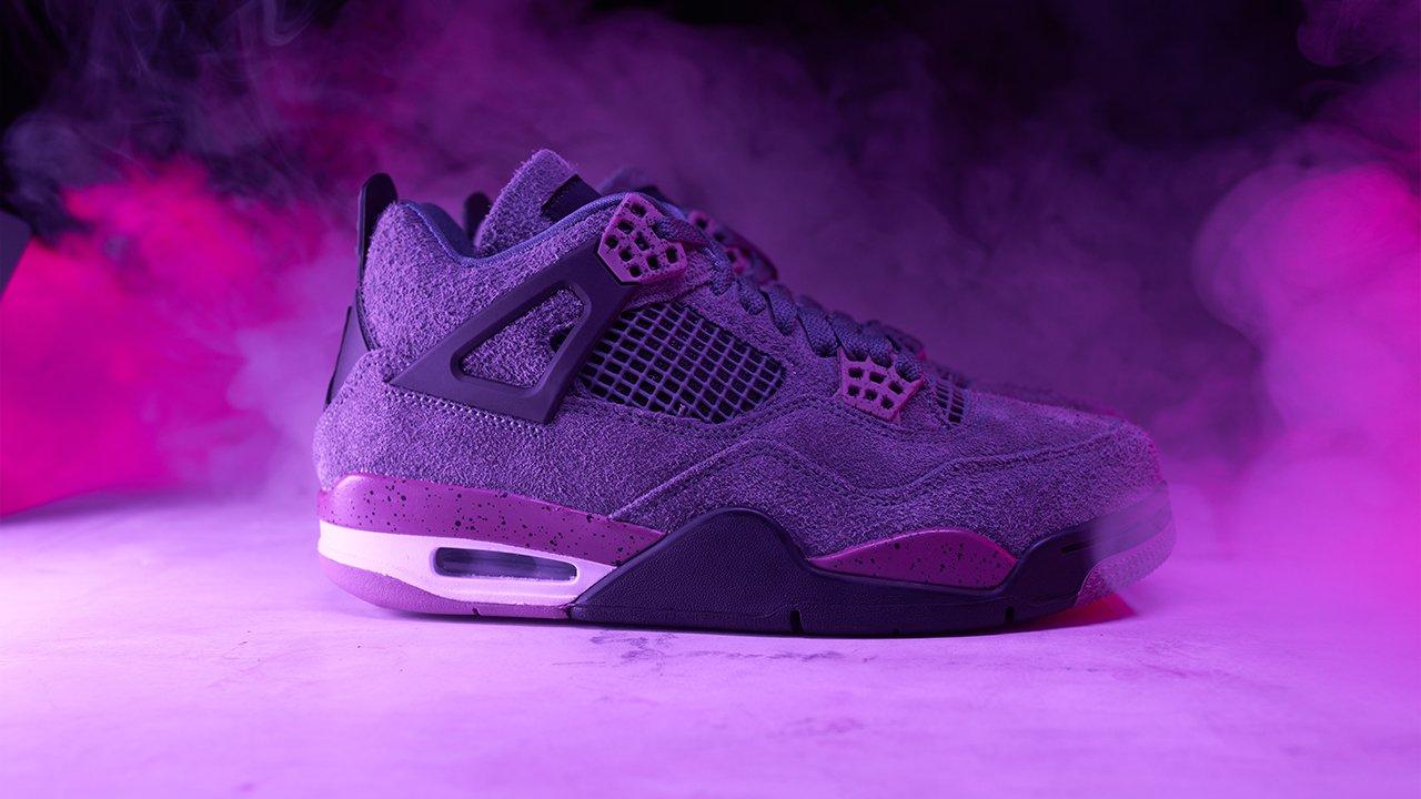 jordan 4s purple