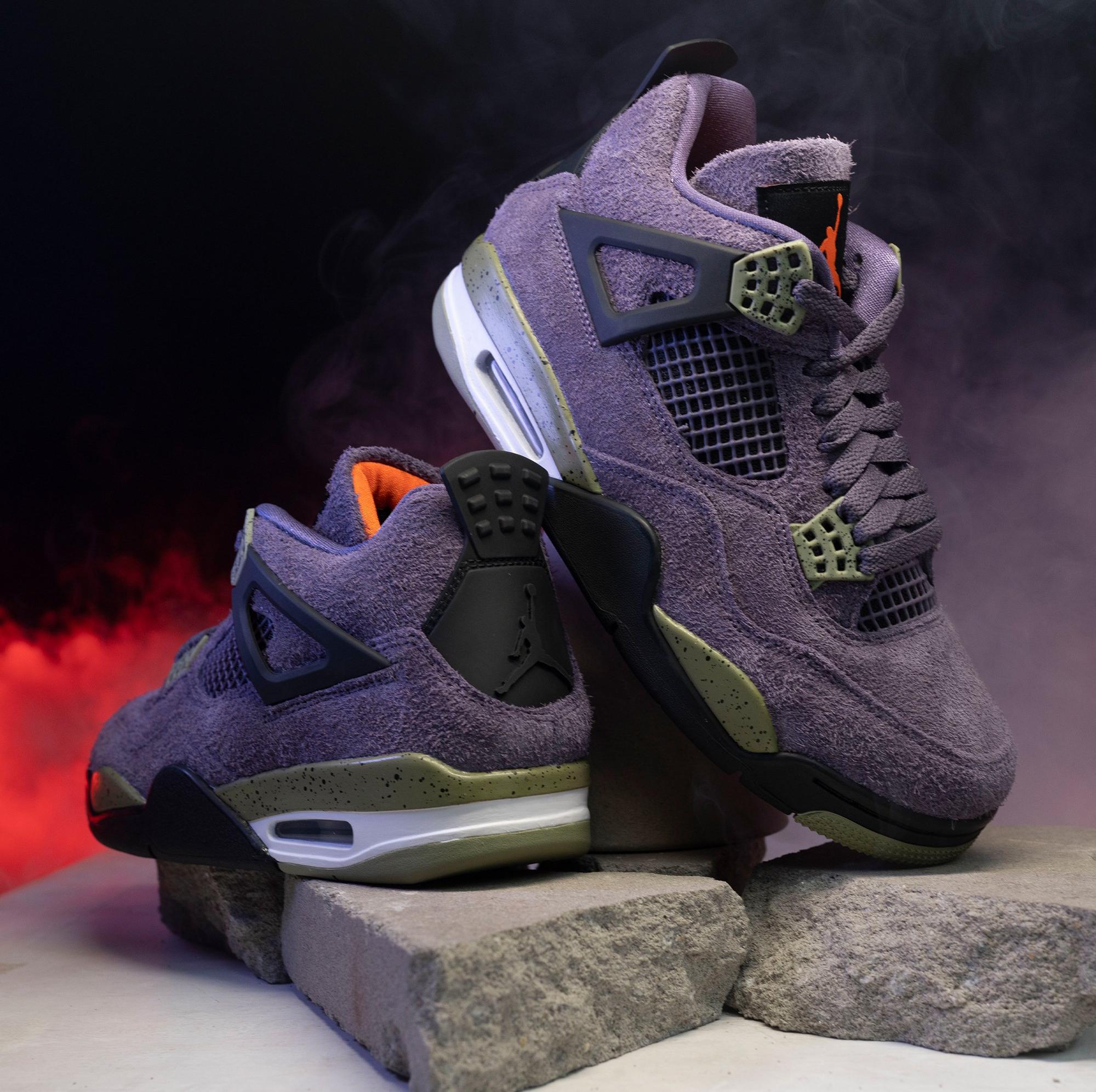 Sneakers Release – Jordan 4 Retro “Canyon Purple ...