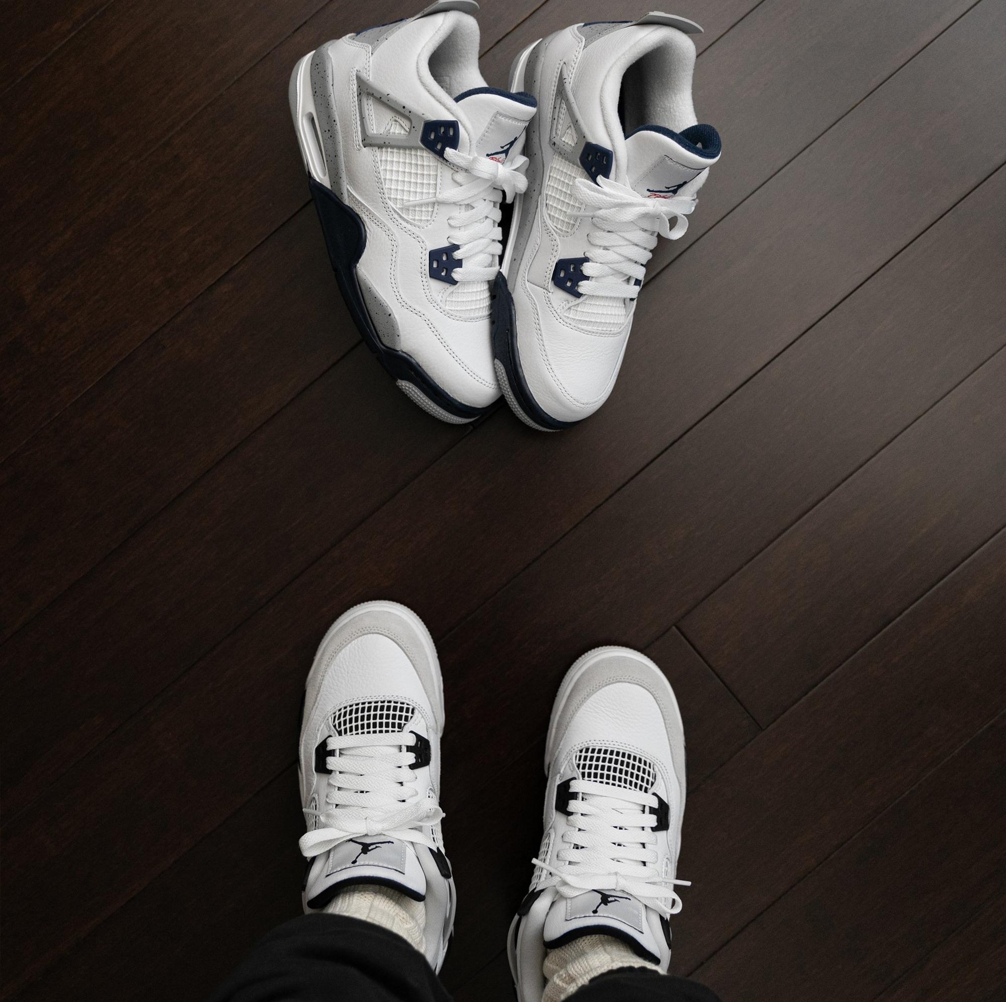 Sneakers Release – Jordan 4 Retro “White/Midnight Navy