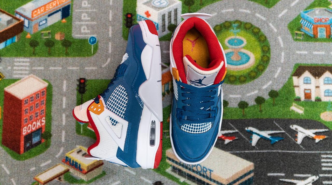 Big Kids' Air Jordan 4 'French Blue' (DR6952-400) Release Date. Nike SNKRS